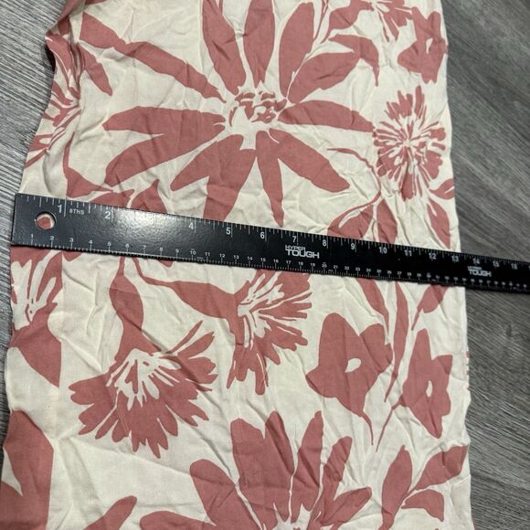 Patrons Of Peace Jumpsuit Ivory Coral Floral Sleeveless Women’s  NWT XS - Picture 5 of 12